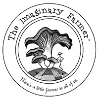 Imaginary Farmer logo, mushrooms